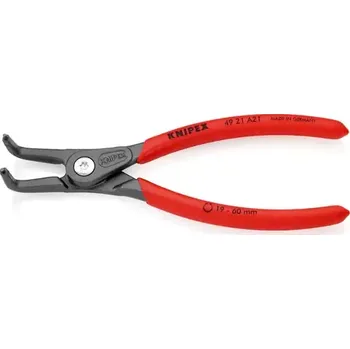 Dílna Knipex 49 21 A21 Precizní kleště pro pojistné kroužky pro vnější kroužky na hřídelích 165mm (49 21 A21)