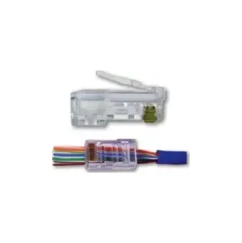 Síťový konektor TP Konektor RJ45 8p8c drát 50u netX (CA-P7801RH8P8C)