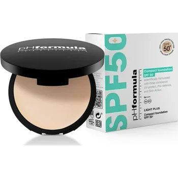Make-up pHformula Compact foundation SPF 50+ - Kompaktní make-up 10 g Light Plus (Shiny finish)