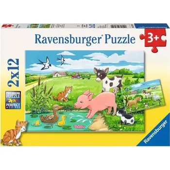 Puzzle Ravensburger Mláďata na farmě (075829)