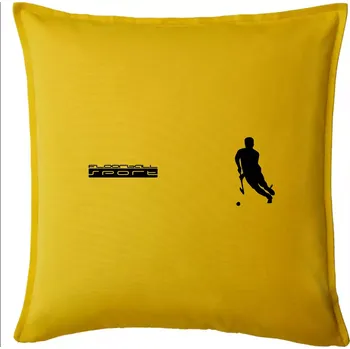 Polštář Floorball sport - Polštář 50x50 - 50x50 - Pouze potah ( Žlutá )