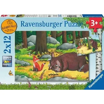 Puzzle Ravensburger Gruffalo a zvířata v lese (052264)