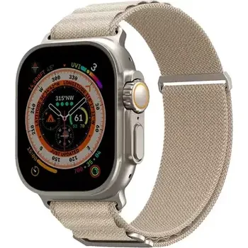 Řemínek na hodinky SKINARMA KOBU řemínek pro Apple Watch Ultra 49 mm Apple Watch 45/44/42 mm béžová (8886461243048)