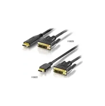 Video kabel Equip HDMI-DVI-D kabel propojovací 5m (119325)
