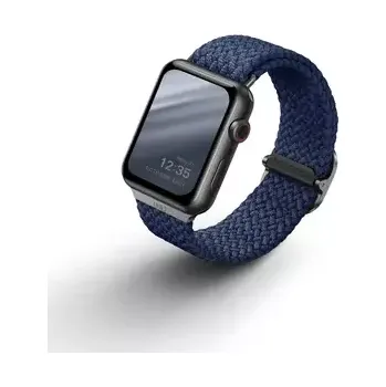 Řemínek na hodinky Uniq Aspen Braided řemínek pro Apple Watch 44 42mm - OXFORD BLUE (modrá) (8886463676424)