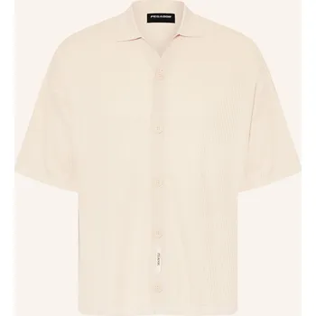 Pánská košile Pegador Pánská Úpletová Košile Campbell Comfort Fit, béžová, 42