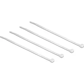 Stahovací páska DeLock Stahovací pásky transparentní D 200 x Š 3,6 mm 100 ks (18606)