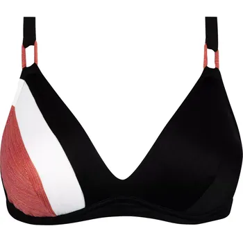 Dámské plavky Plavková nevyztužená podprsenka LISE CHARMEL (ABB2565-02), Barva černá, Velikost 70D