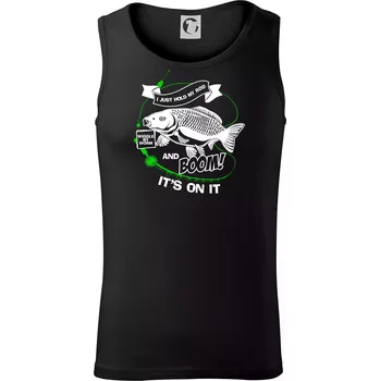 I Just hold My Rod - Tílko pánské Core - L ( Černá )