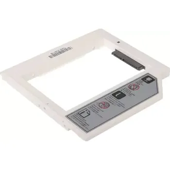 Notebook SilverStone SST-TS08 Slim ODD adaptér pro 9.5mm slot bílá (SST-TS08)