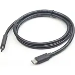 Gembird CCP-USB3.1-CMCM-1M USB-C kabel 1m černá (CCP-USB3.1-CMCM-1M)