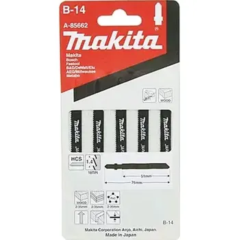 Pilový plátek Makita A-85662 Pilový list HCS 50 mm (5ks) (A-85662)