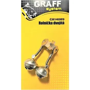 Signalizace záběru Graff Rolnička dvojitá kovová (CA14089)