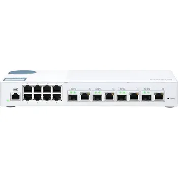Switch QNAP QSW-M408-4C 10GbE Switch bílá (QSW-M408-4C)