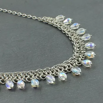 Náhrdelník Náhrdelník pro ženy s broušenými kapkami