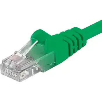 Síťový kabel PremiumCord UTP CAT5E 1m zelená (8592220001179)