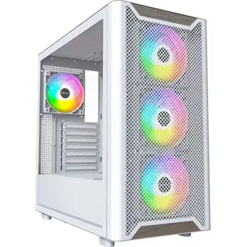 PC skříň Montech XR Wood bílá (XR WOOD (W))