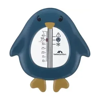 teploměr do vody pro miminko Bebeconfort Teploměr do vany tučňák Lovely Donkey modrá (3107209100BC)