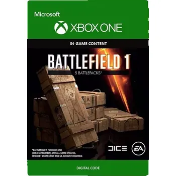 Hra pro Xbox XONE Battlefield 1: Battlepack X 5 (7F6-00085)