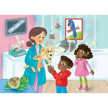 Puzzle Clementoni PUZZLE Povolání: Veterinářka (22107)