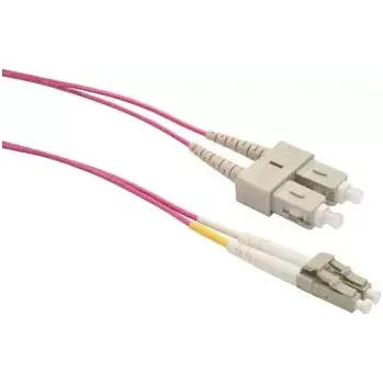 Kabel Solarix optický kabel SC-LC OM4 3m (SXPC-LC/SC-UPC-OM4-3M-D)