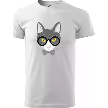 Hipster Mikeš - Triko extra velké (5-8XL) - 7XL ( Bílá )