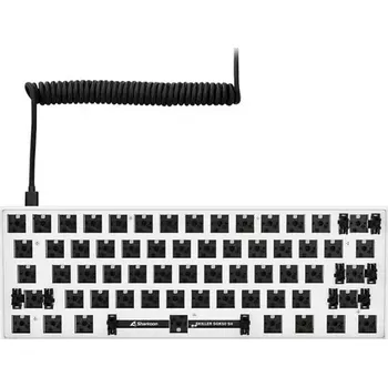Klávesnice Sharkoon SKILLER SGK50 S4 Barebone bílá (4044951038893)