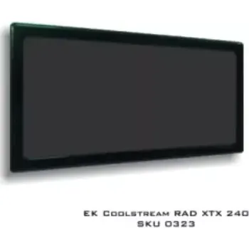 PC ventilátor DEMCiflex magnetický prachový filtr pro chladič XTX 240 černá (DF0323)