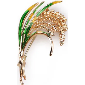 Náramek Brož květy, malé, 4 zlatá