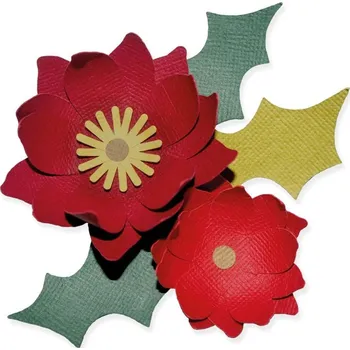 Řezačka papíru Sizzix Vánoční hvězda - vyřezávací šablona Bigz