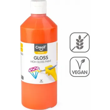 Barva s vysokým leskem Creall Gloss - 500 ml / oranžová
