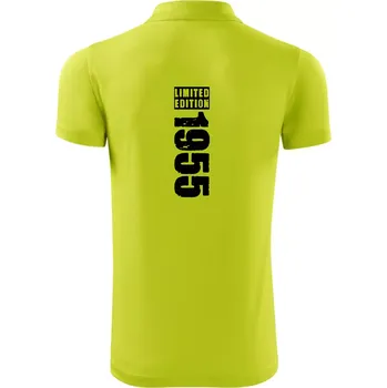 Pánská košile Limited edition 1955 pruh - Polokošile Victory sportovní (dresovina) - 3XL ( Limetková )