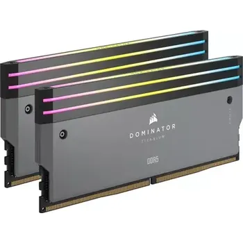 Počítač Corsair Dominator Titanium 64GB (2x 32GB) DDR5 6000MHz šedá (CMP64GX5M2B6000Z30)