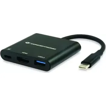 Notebook Conceptronic DONN01B USB-C dokovací adaptér (DONN01B)