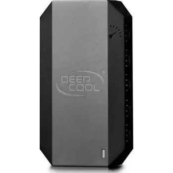 PC ventilátor DEEPCOOL FH-10 Fan hub černá (DP-F10PWM-HUB)