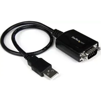 Kabel do PC StarTech adaptér USB-A na RS232 DB9 0.3 m černá (ICUSB232PRO)