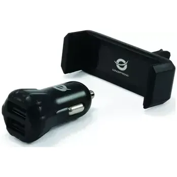 Conceptronic CUSBCAR2AKIT nabíjecí kit do auta černá (CUSBCAR2AKIT)