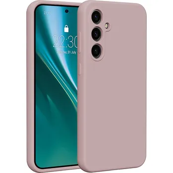 Pouzdro na mobilní telefon Silikonový kryt Etteri pro Samsung Galaxy S23 FE světle růžový