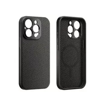 Pouzdro na mobilní telefon Freewell FW-17-IP15PROM Magnetický kryt s fotozávitem 17 mm pro iPhone 15 Pro Max černá (FW-17-IP15PROM)