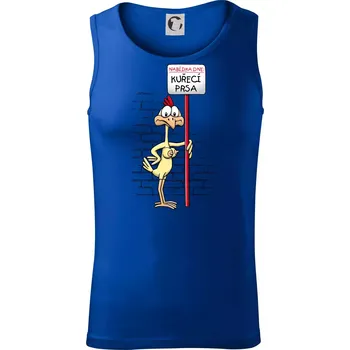 Kuřecí prsa (Hana-creative) - Tílko pánské Core - XL ( Královská modrá )