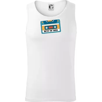 Narozeniny kazeta Best of 1955 - Tílko pánské Core - S ( Bílá )