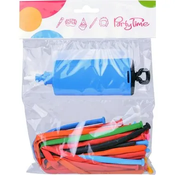 Balónek Balony do modelowania z pompką op. 20szt, Arpex