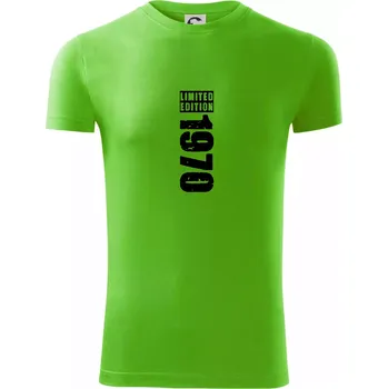 Limited edition 1970 pruh - Viper FIT - Pánské zůžené tričko - XL ( Apple Green )