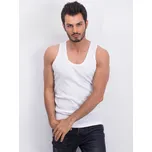 Pánské klasické bílé tílko BR-PD-1008.08P-white Velikost: 2XL