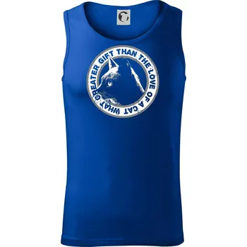 Cat gift - Tílko pánské Core - XL ( Královská modrá )