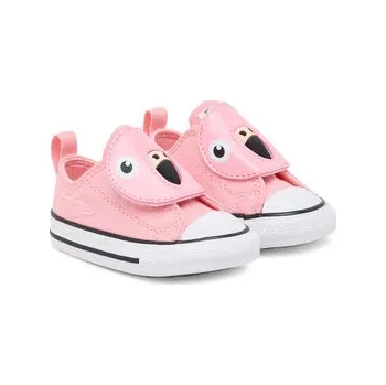 Pánská obuv Converse Plátěnky Chuck Taylor All Star One Strap A11789C Růžová 24