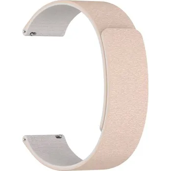 Řemínek na hodinky Silikonový řemínek Ricardo Tivoli, béžový, Quick Release - 22 mm