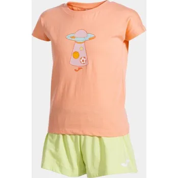 Chlapecké tričko Dětská sportovní souprava JOMA KIDS CAMP SET ORANGE LIME Velikost: 6 (5XS), Barva: ORANGE