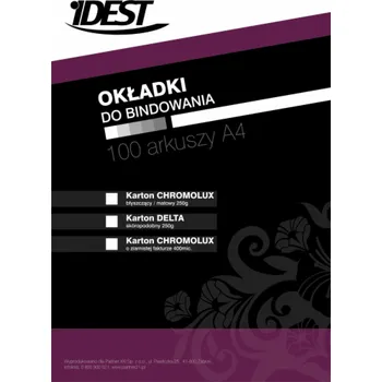 Nejideálnější CHROMOLUX obaly na vazbu A4 250G modré 100 ks. (BEONKTCXA4250BLPX010001)