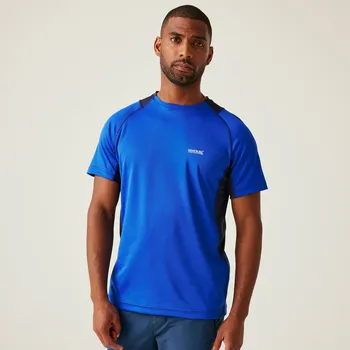 Pánské tričko Regatta Pánské sportovní triko Virda IV RMT289 olympian blu Velikost: XXL